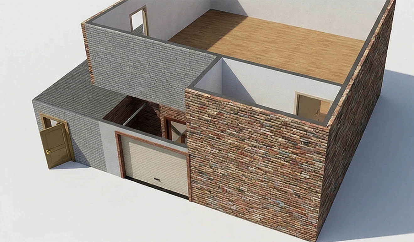 Exterior view of the new classroom building